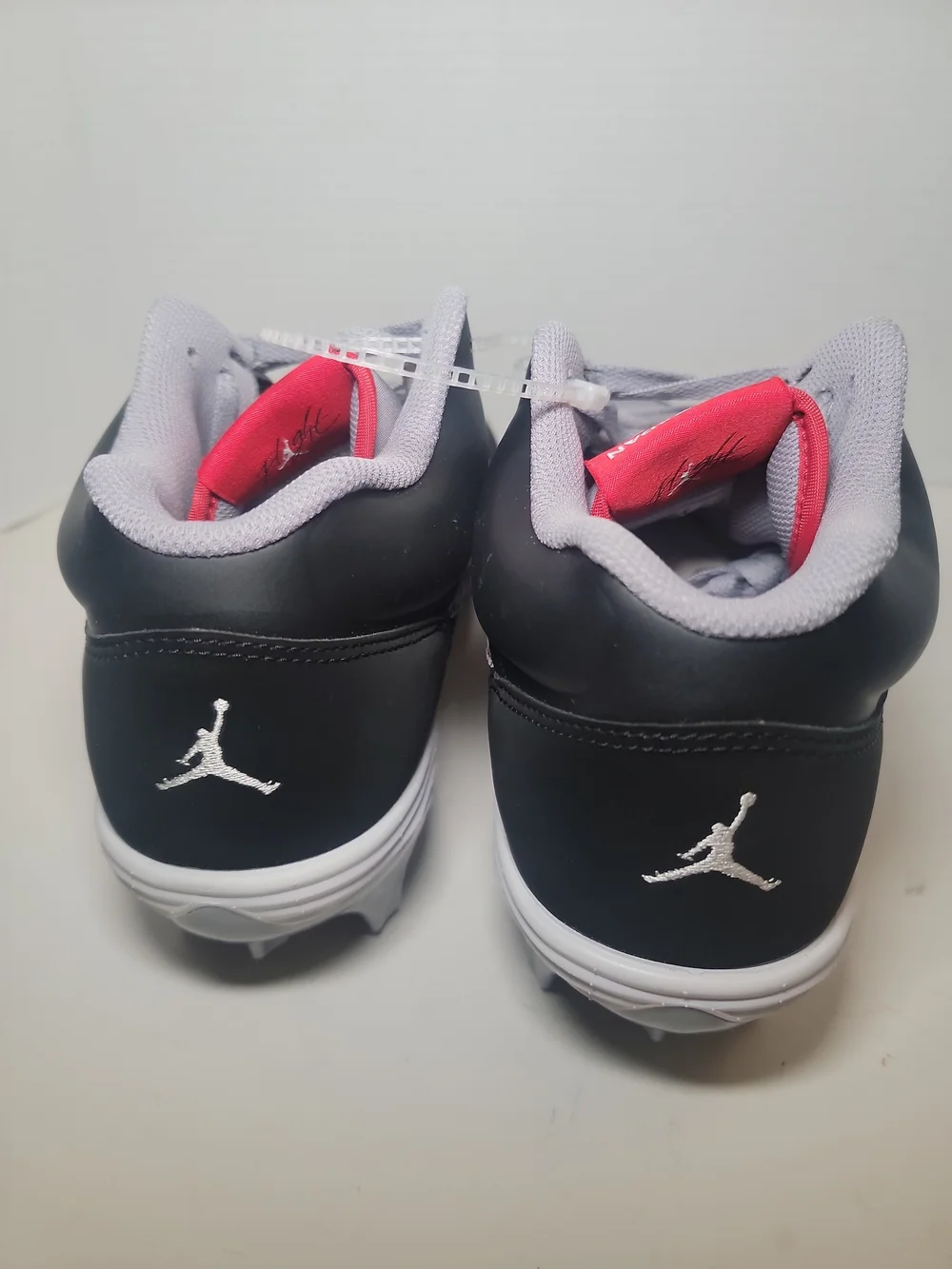 Nike Jordan Stadium 90 LOW MCS Men Black Cement Football Cleats HQ0210 060